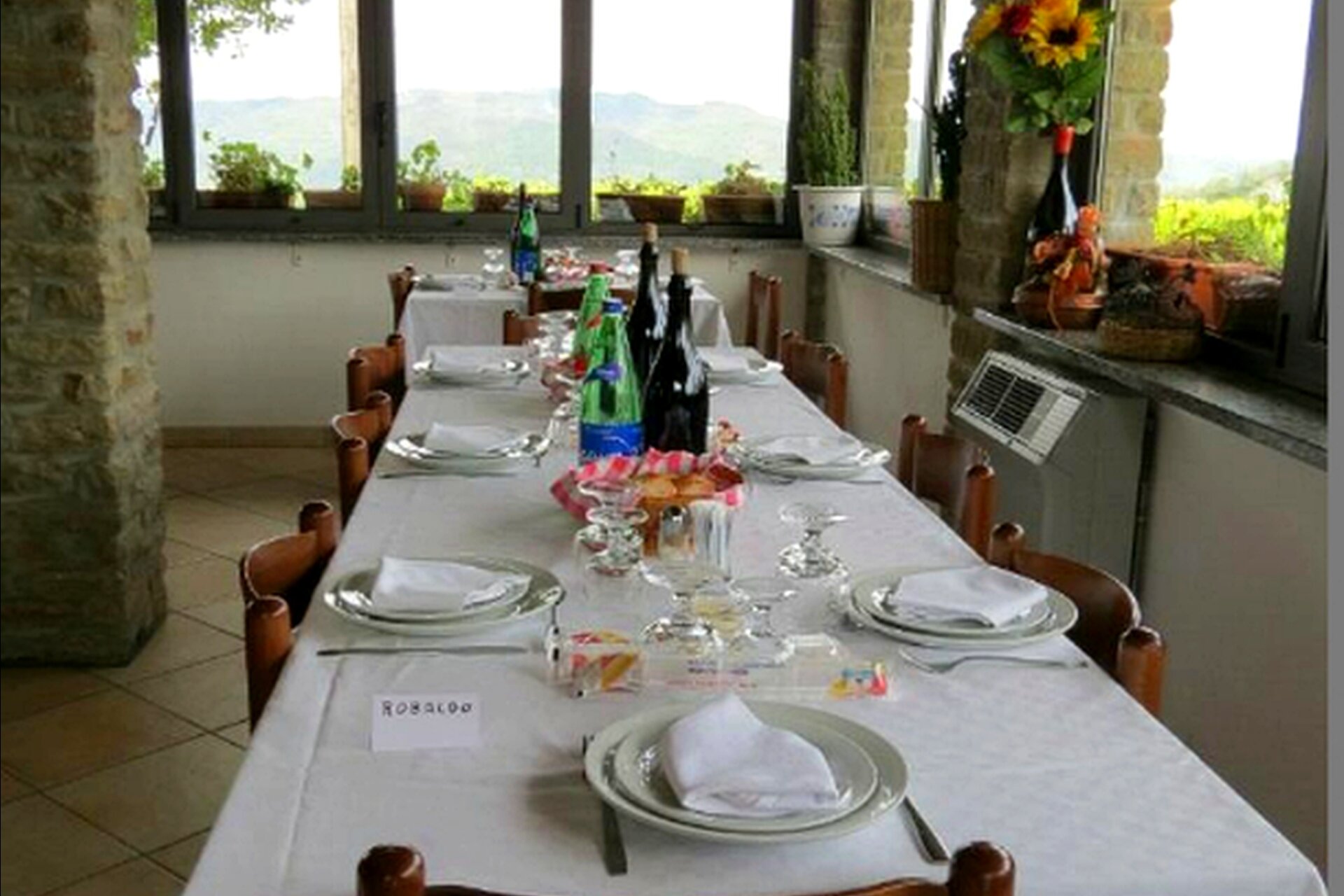 Graded Veranda Dettaglio Tavoli