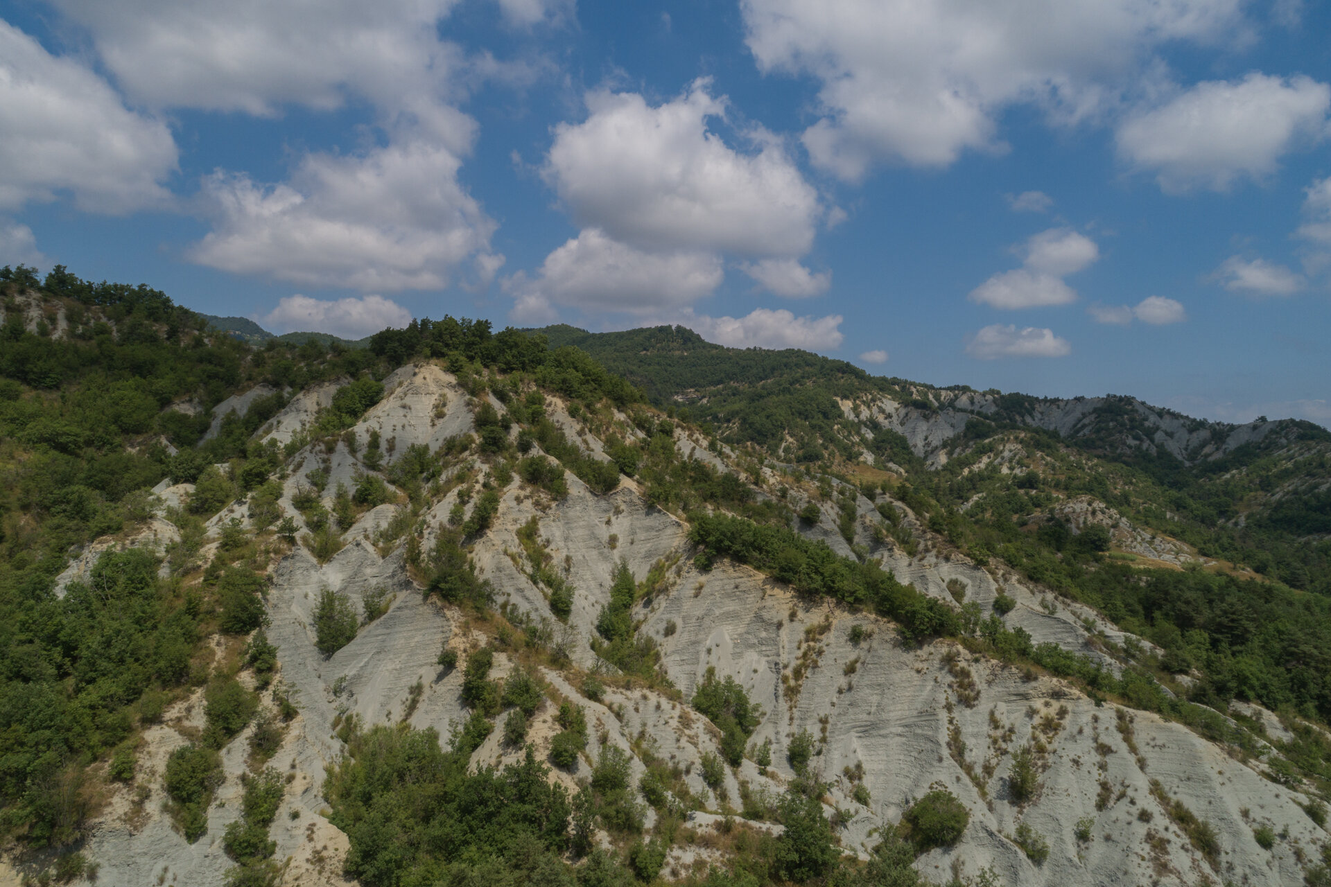 Mountain Biking and Walking on the Badlands
