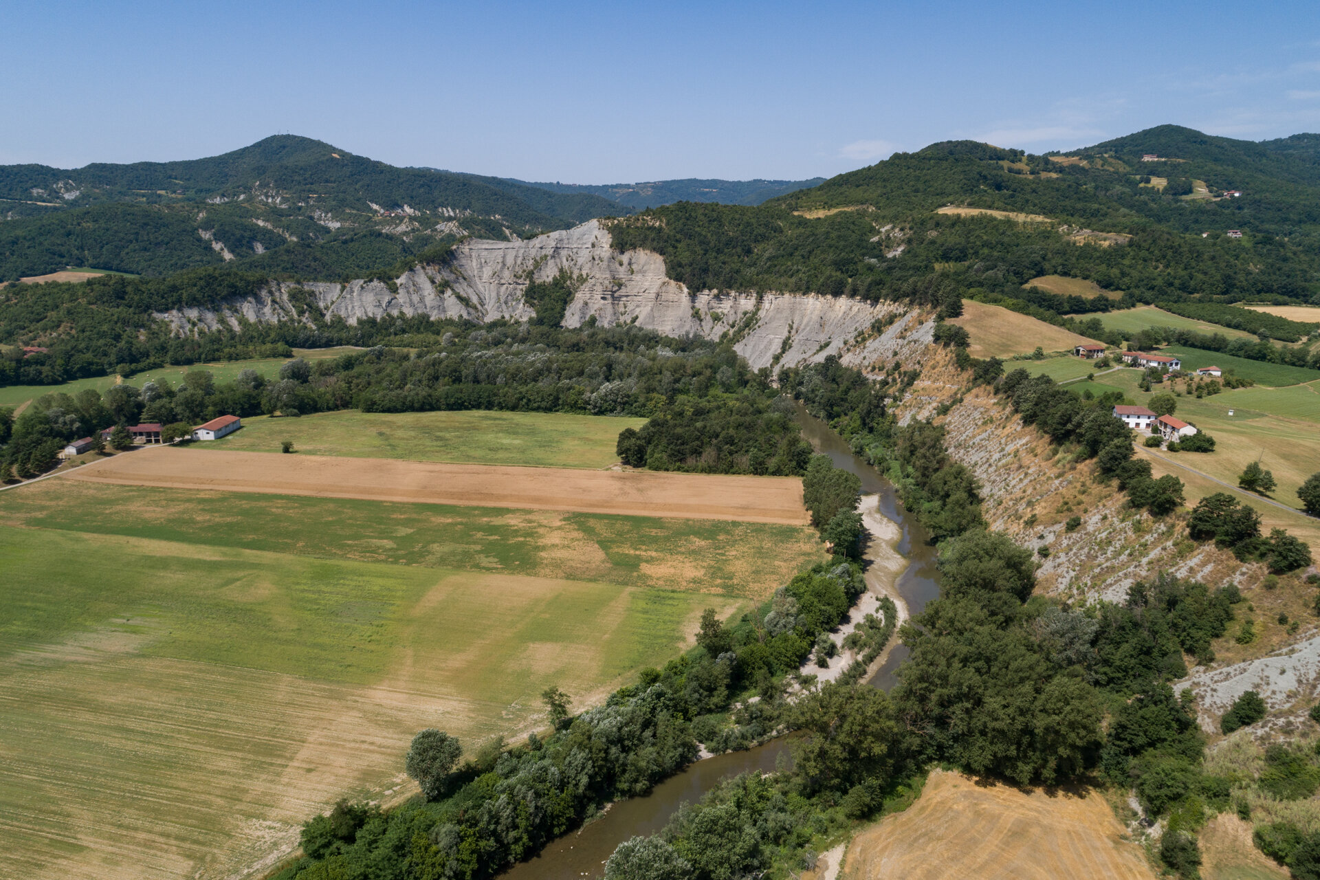 Badlands Between Spigno Merana Mombaldone